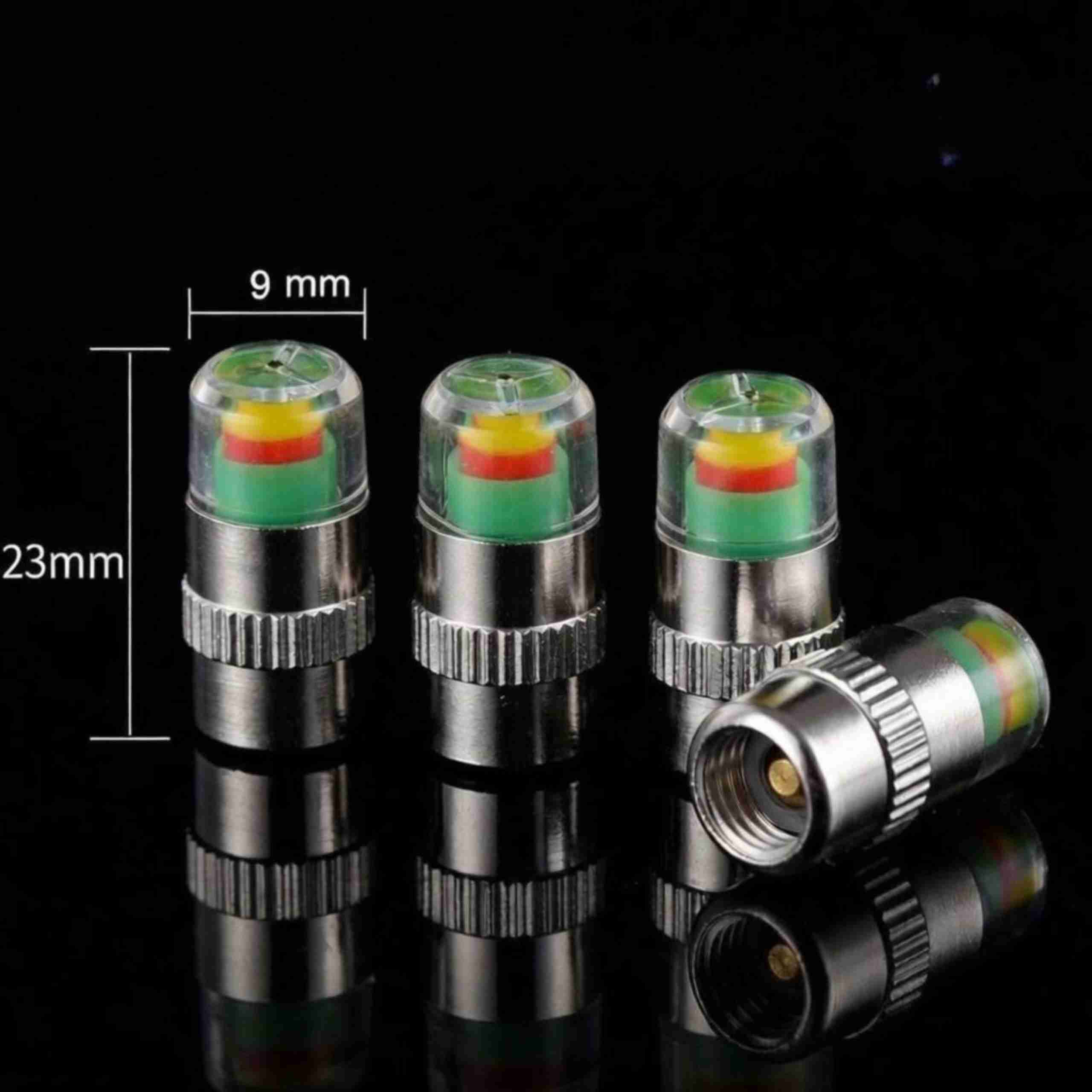 Air Alert Tire Valve Caps, Tyre Pressure Monitor, Tire Air Pressure Sensor (4 Pieces) - Image 6