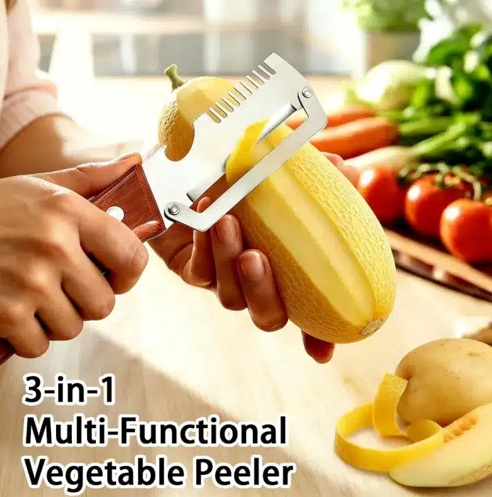 3 in 1 Multifunctional Peeler & Scallion Shredder - Image 4