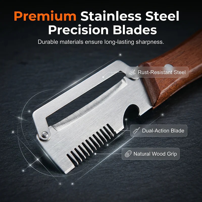 3 in 1 Multifunctional Peeler & Scallion Shredder